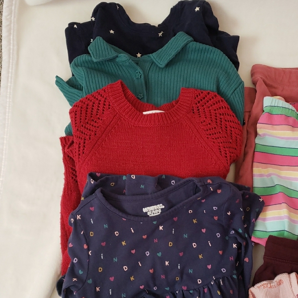 Old Navy Kids' Colorful Long Sleeve Tees - Picture 2 of 11